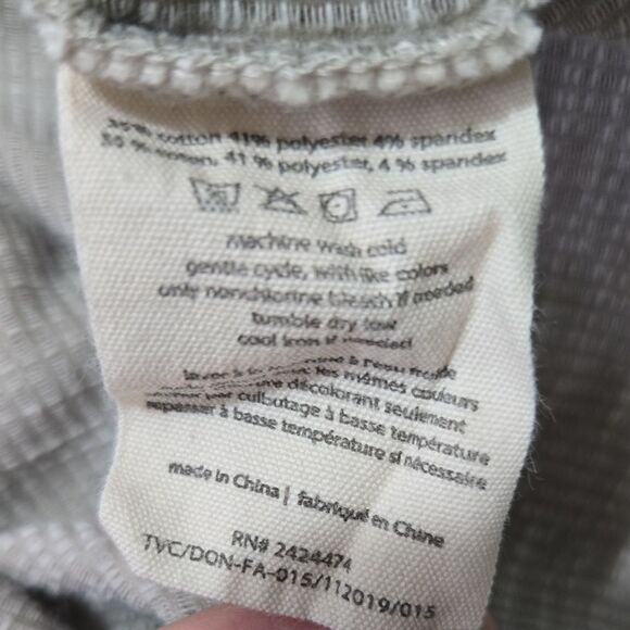 Anthropologie Donni. Open Front Longline Dolman 3/4 Sleeve Cardigan Gray OSFM - Picture 6 of 6